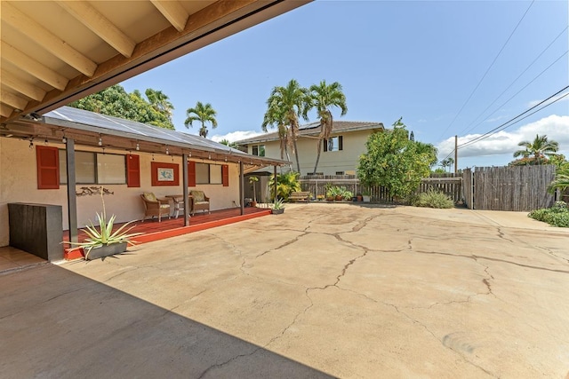 2730 Ohina St, Kihei, HI 96753 - view of patio / terrace with fence and a wooden deck