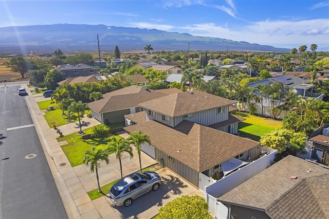19 Heona Pl, Kihei, HI 96753 - aerial perspective of suburban area with a mountainous background