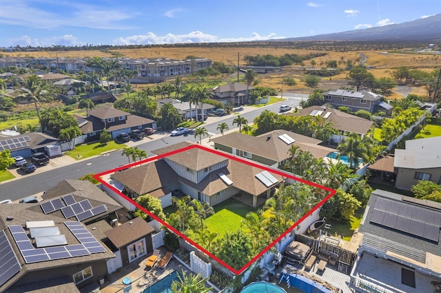 19 Heona Pl, Kihei, HI 96753 - aerial perspective of suburban area with property boundaries highlighted
