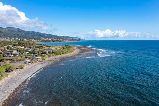 534 Kaikoo Pl, Wailuku, HI 96793 - water view with a mountain backdrop and local beach