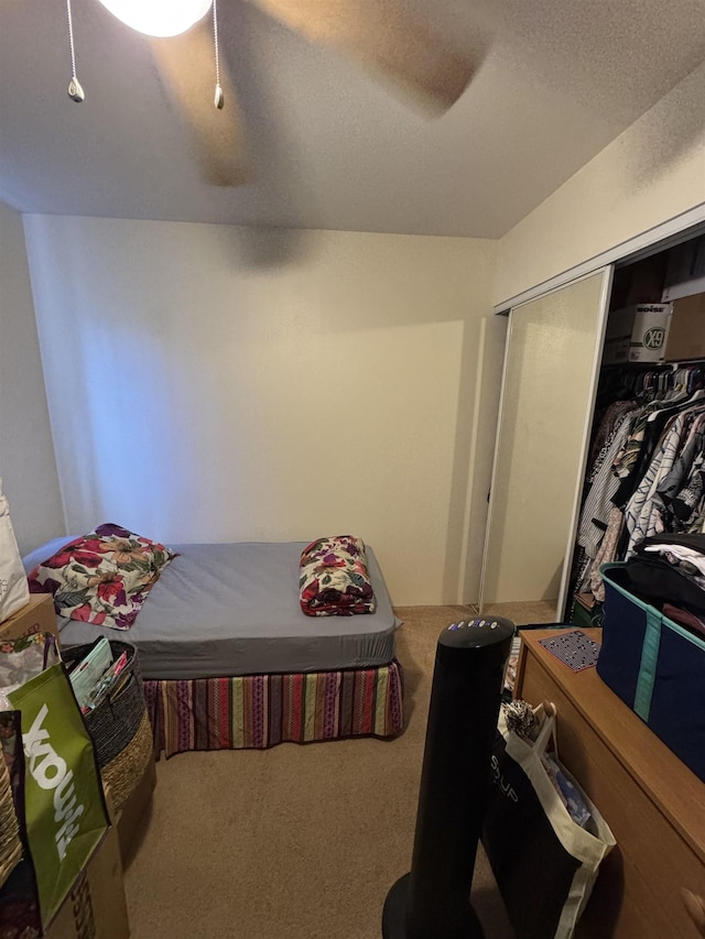 17 Kopi Ln Unit 6-102, Wailuku, HI 96793 - carpeted bedroom with a closet and ceiling fan