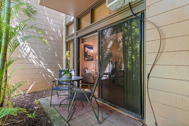 exterior space featuring a patio area