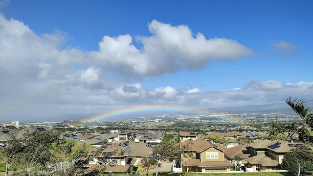 bird's eye view featuring a residential view