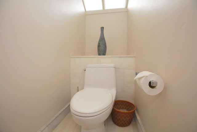 bathroom with toilet