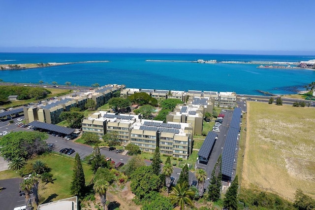 111 Kahului Beach Rd Unit D306, Kahului, HI 96732 - aerial view of property's location featuring a large body of water