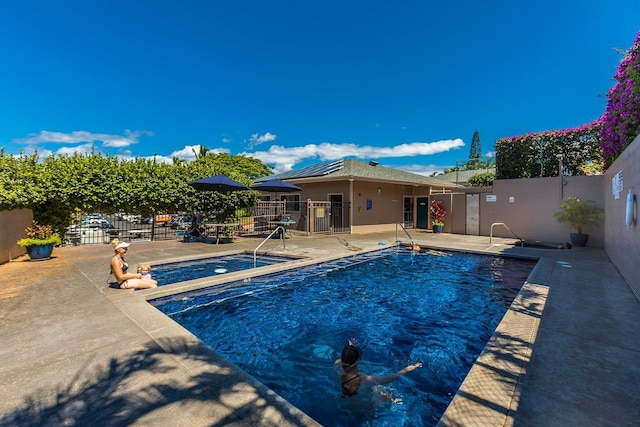 2747 S Kihei Rd Unit H208, Kihei, HI 96753 - view of swimming pool with a patio area and a hot tub