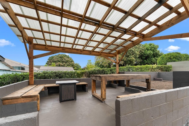 view of patio / terrace