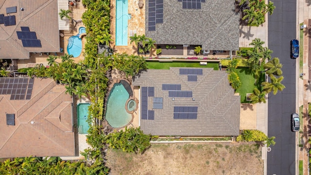 drone / aerial view