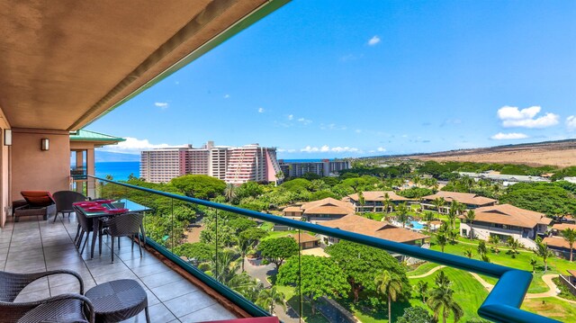 130 Kai Malina Pkwy Unit Nr1026, Lahaina, HI 96761 - balcony with a water view