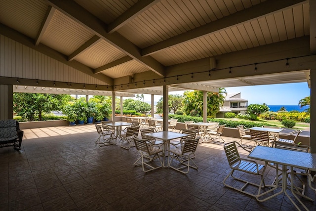 10 Wailea Ekolu Pl Unit 1204, Kihei, HI 96753 - view of patio featuring outdoor dining area