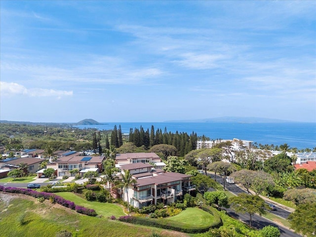 209 Holokahiki Ln Unit 103, Kihei, HI 96753 - drone / aerial view featuring a water view