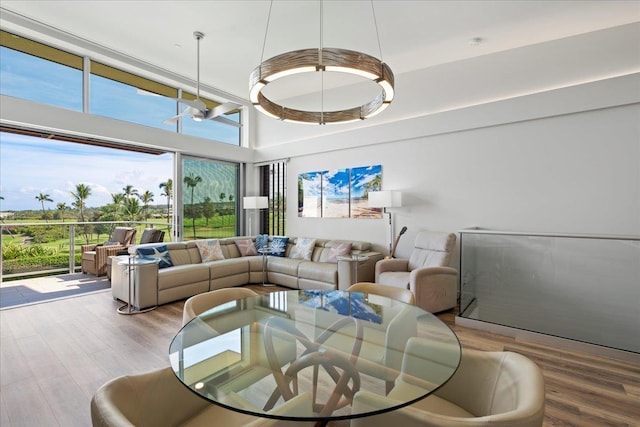 209 Holokahiki Ln Unit 103, Kihei, HI 96753 - dining room featuring wood finished floors