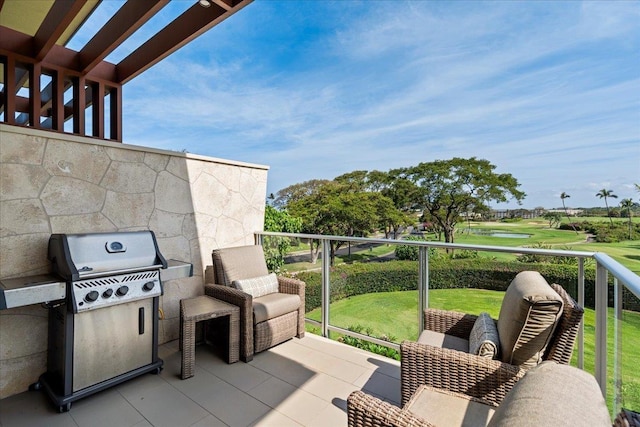 209 Holokahiki Ln Unit 103, Kihei, HI 96753 - balcony featuring area for grilling and golf course view