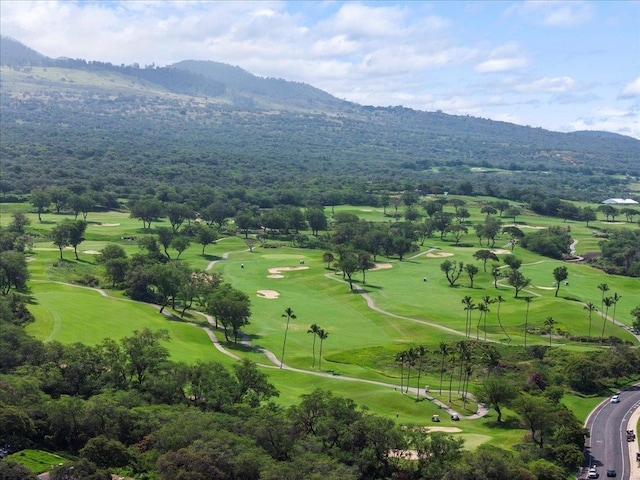 209 Holokahiki Ln Unit 103, Kihei, HI 96753 - aerial view featuring golf course view and a mountain view