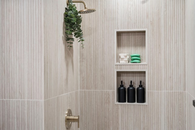 room details featuring walk in shower