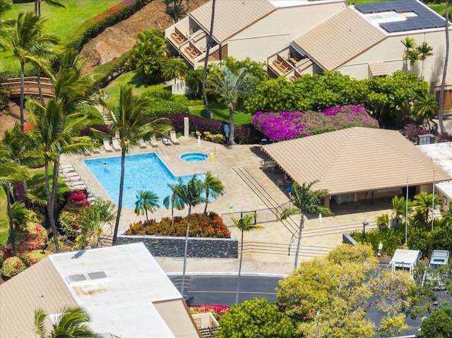 2777 S Kihei Rd Unit L-109, Kihei, HI 96753 - drone / aerial view of a pool area