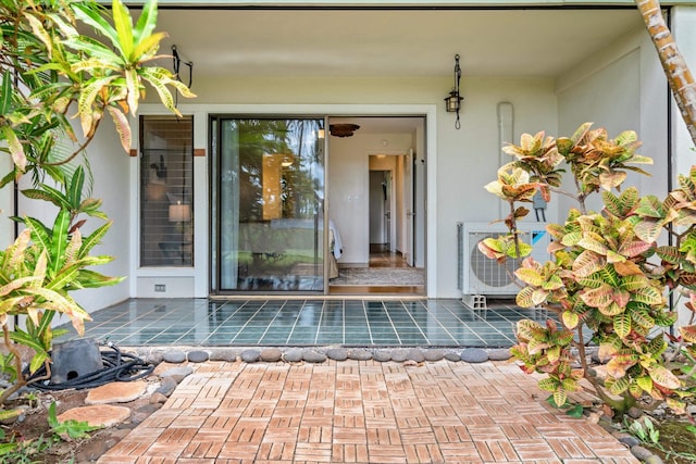 3788 Lower Honoapiilani Rd Unit C102, Lahaina, HI 96761 - doorway to property with stucco siding
