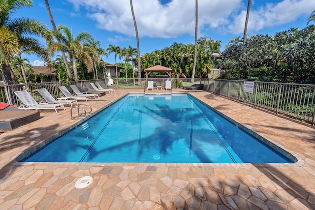 3788 Lower Honoapiilani Rd Unit C102, Lahaina, HI 96761 - community pool featuring a gazebo and a patio area