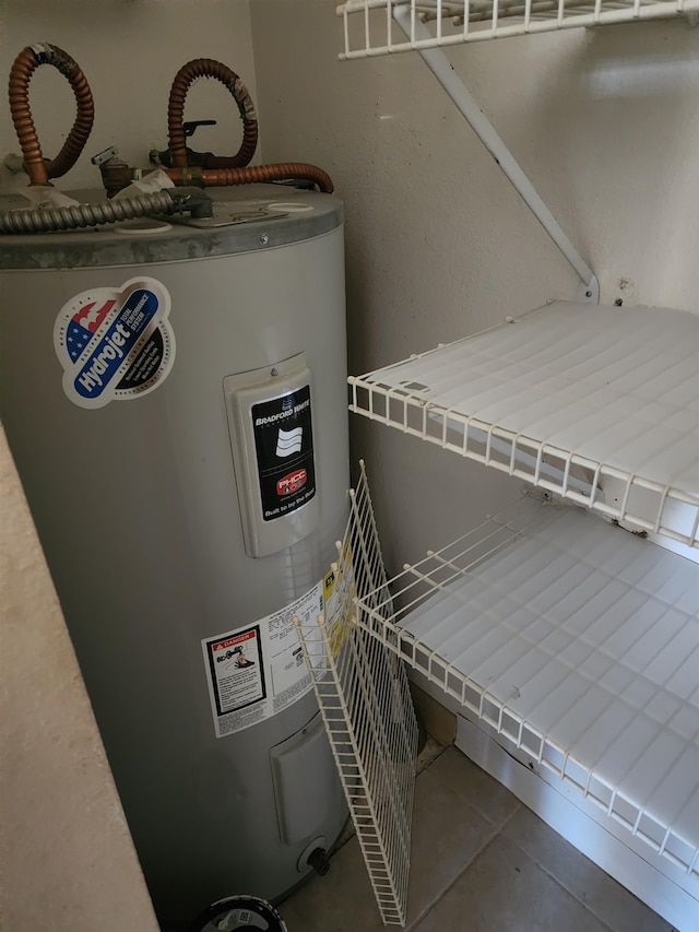 utilities featuring electric water heater