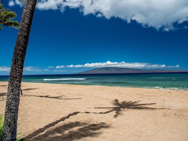 water view featuring a view of the beach