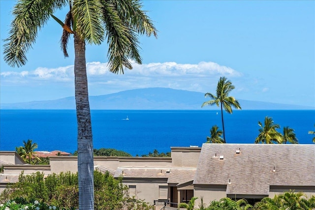 10 Wailea Ekolu Pl Unit 1008, Kihei, HI 96753 - water view with mountains