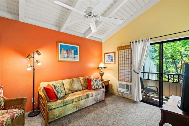 10 Wailea Ekolu Pl Unit 1008, Kihei, HI 96753 - carpeted living area with a ceiling fan and wood ceiling
