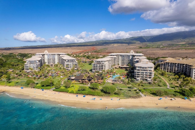 130 Kai Malina Pkwy Unit 719, Lahaina, HI 96761 - bird's eye view of apartment complex and a water and mountain view
