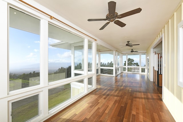 210 Napoko Pl, Kula, HI 96790 - unfurnished sunroom featuring wood-type flooring