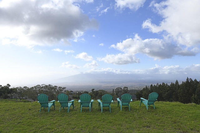 210 Napoko Pl, Kula, HI 96790 - view of green lawn