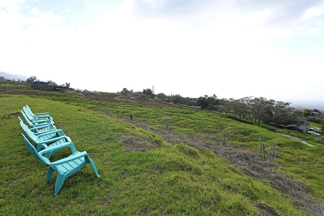 210 Napoko Pl, Kula, HI 96790 - view of yard featuring a view of rural / pastoral area