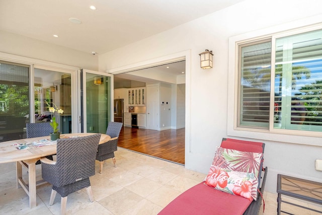 view of patio / terrace with outdoor dining space
