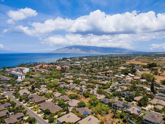 237 Kuli Puu St, Kihei, HI 96753 - drone / aerial view of a water and mountain view