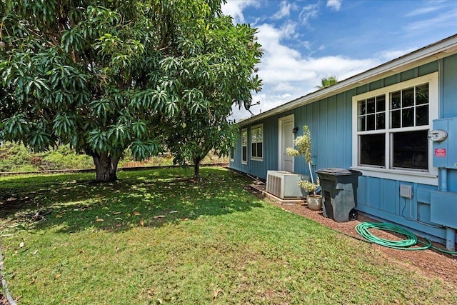 237 Kuli Puu St, Kihei, HI 96753 - view of green lawn with central AC