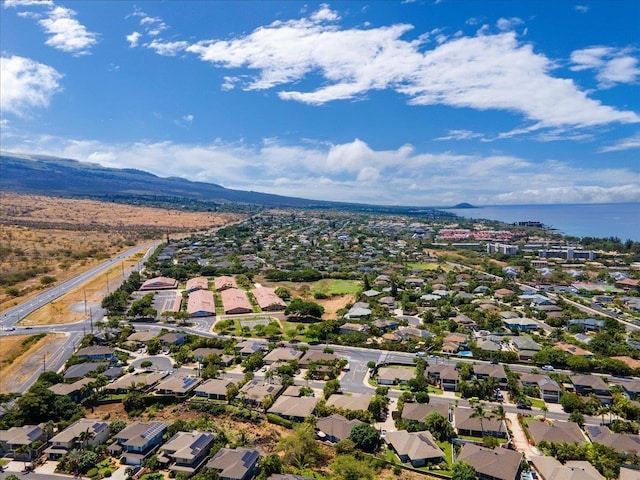 237 Kuli Puu St, Kihei, HI 96753 - aerial view of residential area with a water and mountain view