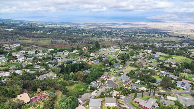 806 Kukia Pl, Kula, HI 96790 - aerial overview of property's location featuring nearby suburban area