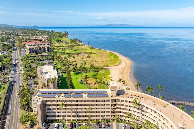 760 S Kihei Rd Unit 419, Kihei, HI 96753 - drone / aerial view of a large body of water and apartment complex