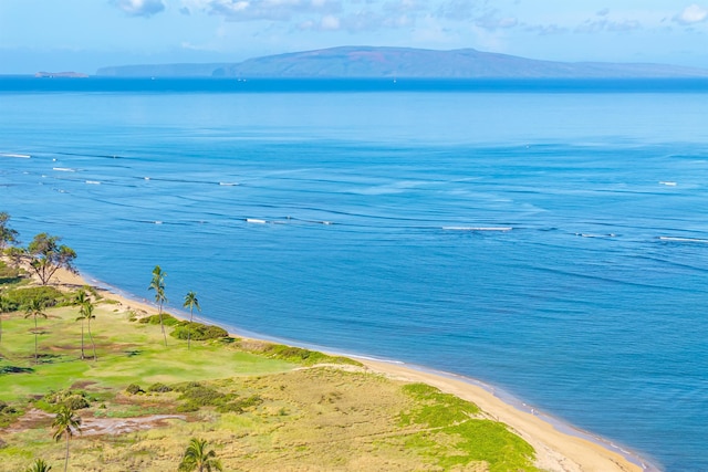 760 S Kihei Rd Unit 419, Kihei, HI 96753 - water view featuring mountains and nearby beach