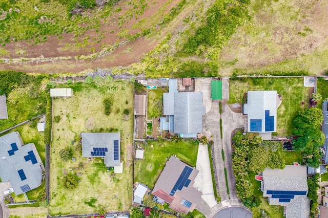 drone / aerial view