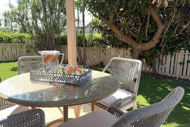 480 Kenolio Rd Unit 21-101, Kihei, HI 96753 - view of patio featuring outdoor dining area