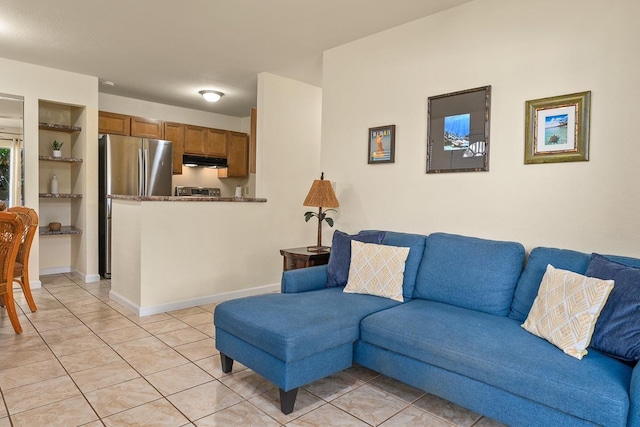 480 Kenolio Rd Unit 21-101, Kihei, HI 96753 - living room with light tile patterned floors