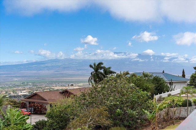 263 S Alu Rd, Wailuku, HI 96793 - water view featuring a mountainous background