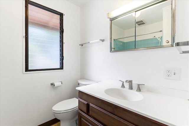 263 S Alu Rd, Wailuku, HI 96793 - full bath featuring toilet, vanity, and a shower