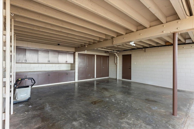263 S Alu Rd, Wailuku, HI 96793 - below grade area featuring concrete block wall