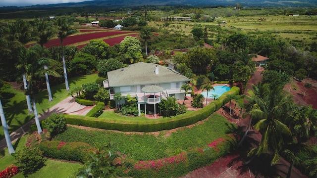 view of birds eye view of property