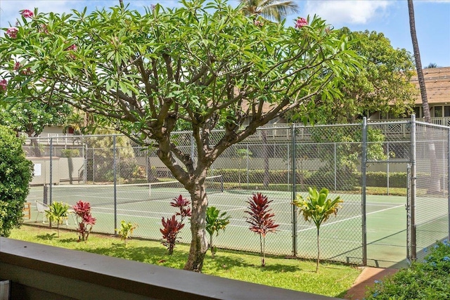 715 S Kihei Rd Unit D135, Kihei, HI 96753 - view of tennis court featuring fence