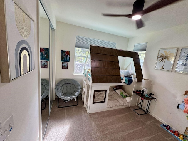 24 Kupaloke St, Wailuku, HI 96793 - carpeted entryway featuring ceiling fan