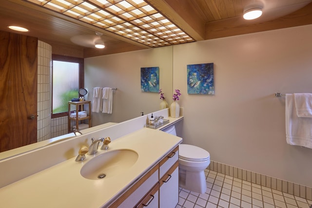 4000 Wailea Alanui Dr Unit 3003, Kihei, HI 96753 - half bathroom with tile patterned flooring and vanity