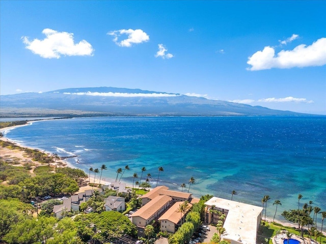 water view featuring a mountain view