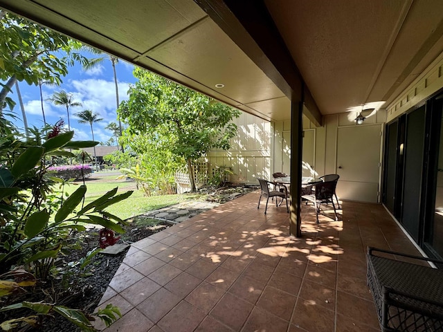50 Kepuhi Pl Unit 103, Maunaloa, HI 96770 - view of patio / terrace featuring outdoor dining space