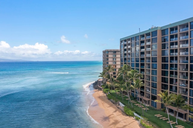 110 Kaanapali Shores Pl Unit 308, Lahaina, HI 96761 - water view with nearby beach
